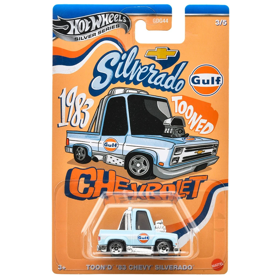 Hot Wheels Silver Series Tooned - Toon'd '83 Chevy Silverado 3/5 1 Hot Wheels Silver Series Tooned - Toon'd '83 Chevy Silverado 3/5