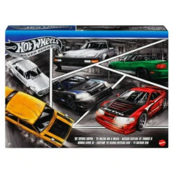 Hot Wheels Silver Series Japanese 6 Car Multipack