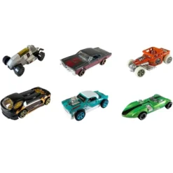 "Hot Wheels Legends" 6 Piece Set Diecast Model Cars By Hot Wheels