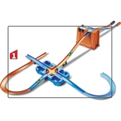 Hot Wheels Track Builder Deluxe Stunt Box GGP93