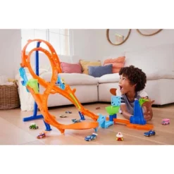 Hot Wheels Action Vertical-8 Jump Track Set