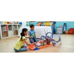 Hot Wheels RacerVerse Spider-Man’s Web-Slinging Speedway Track Set