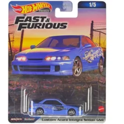 "Fast & Furious" 2023 5 Piece Set C Diecast Model Cars By Hot Wheels