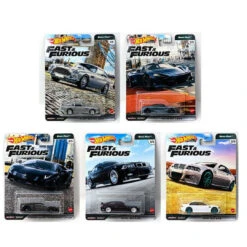 Hot Wheels Fast & Furious Euro Fast Set Of 5 Die Cast Vehicles