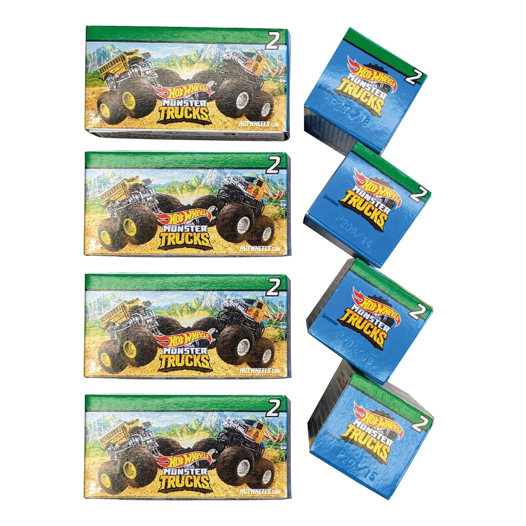 Hot Wheels Monster Trucks Set Of 8 - Mystery Trucks 1 Hot Wheels Monster Trucks Set Of 8 - Mystery Trucks