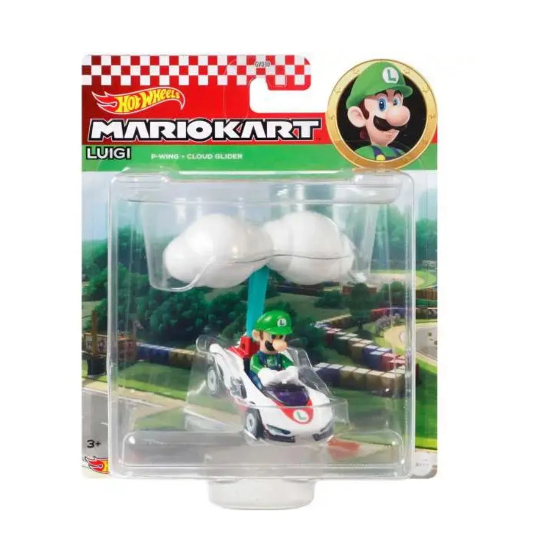 Hot Wheels Super Mario Kart Glider Die Cast Vehicle Set Of 6 6 Hot Wheels Super Mario Kart Glider Die Cast Vehicle Set Of 6 - Image 6
