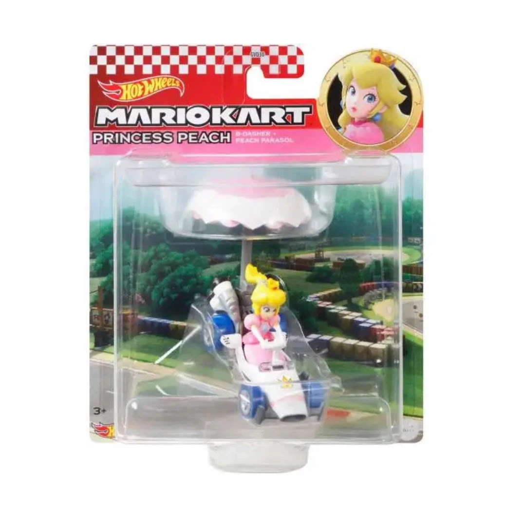 Hot Wheels Super Mario Kart Glider Die Cast Vehicle Set Of 6 7 Hot Wheels Super Mario Kart Glider Die Cast Vehicle Set Of 6 - Image 7