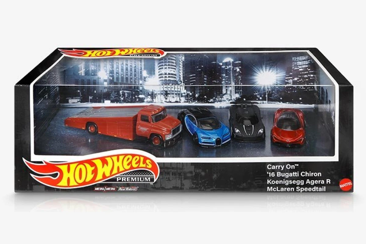Hot Wheels Premium Collector Set - Hyper Cars 1 Hot Wheels Premium Collector Set - Hyper Cars