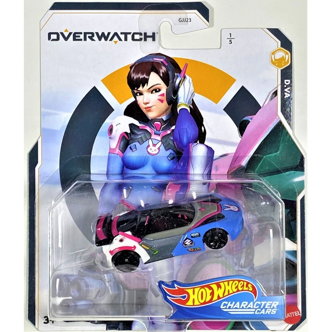 Hot Wheels Overwatch Character Cars Set Of 6 Cars 2 Hot Wheels Overwatch Character Cars Set Of 6 Cars - Image 2