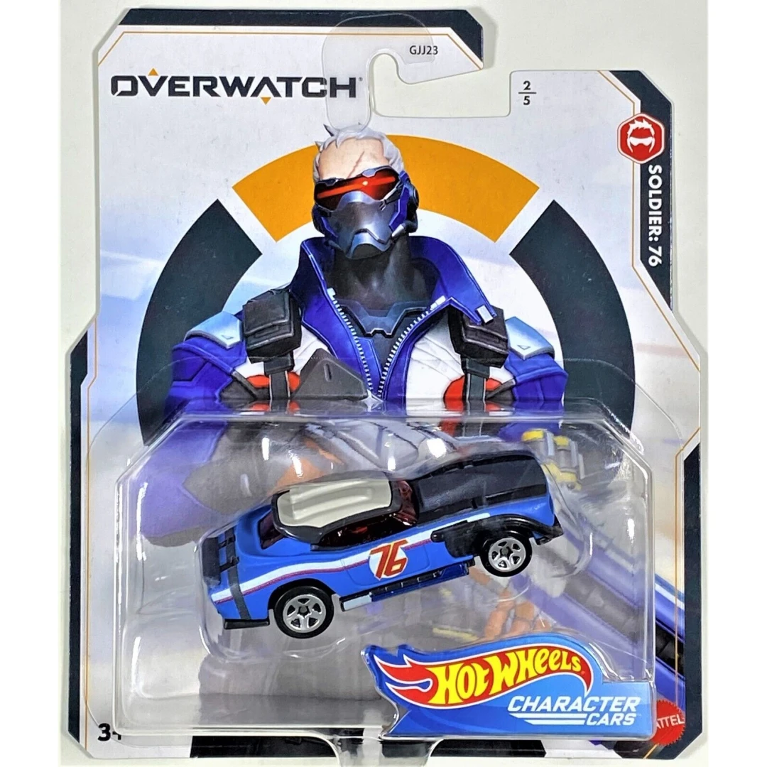 Hot Wheels Overwatch Character Cars Set Of 6 Cars 3 Hot Wheels Overwatch Character Cars Set Of 6 Cars - Image 3