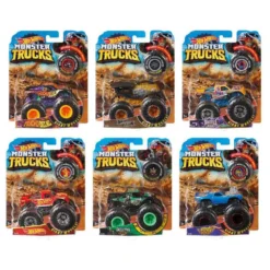 Hot Wheels Basic Monster Truck 1:64 Vehicles